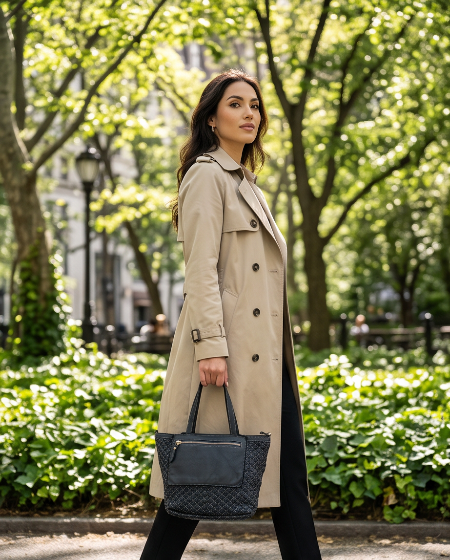 Q-Adelma Braided Calfskin Handbag — Handcrafted Elegance, Built to Endure