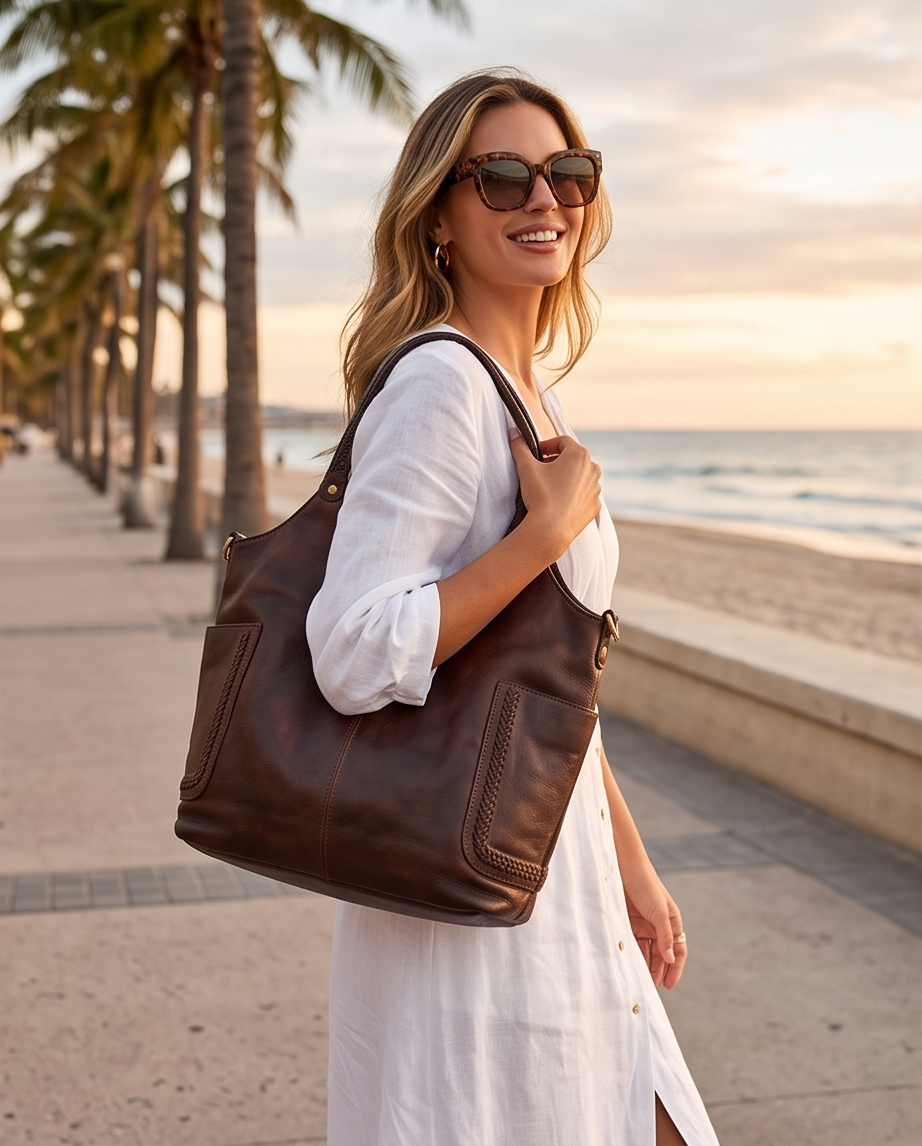 Q-Vita QUQUITO Italian Calfskin Tote Bag