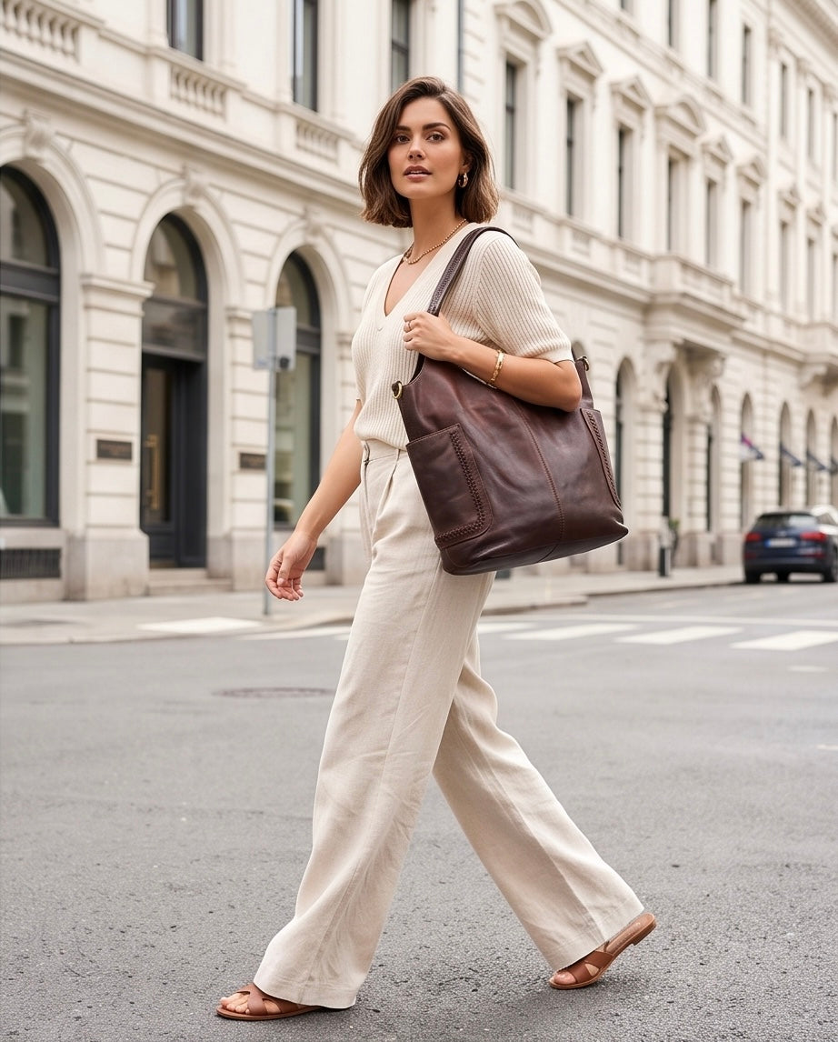 Q-Vita QUQUITO Italian Calfskin Tote Bag