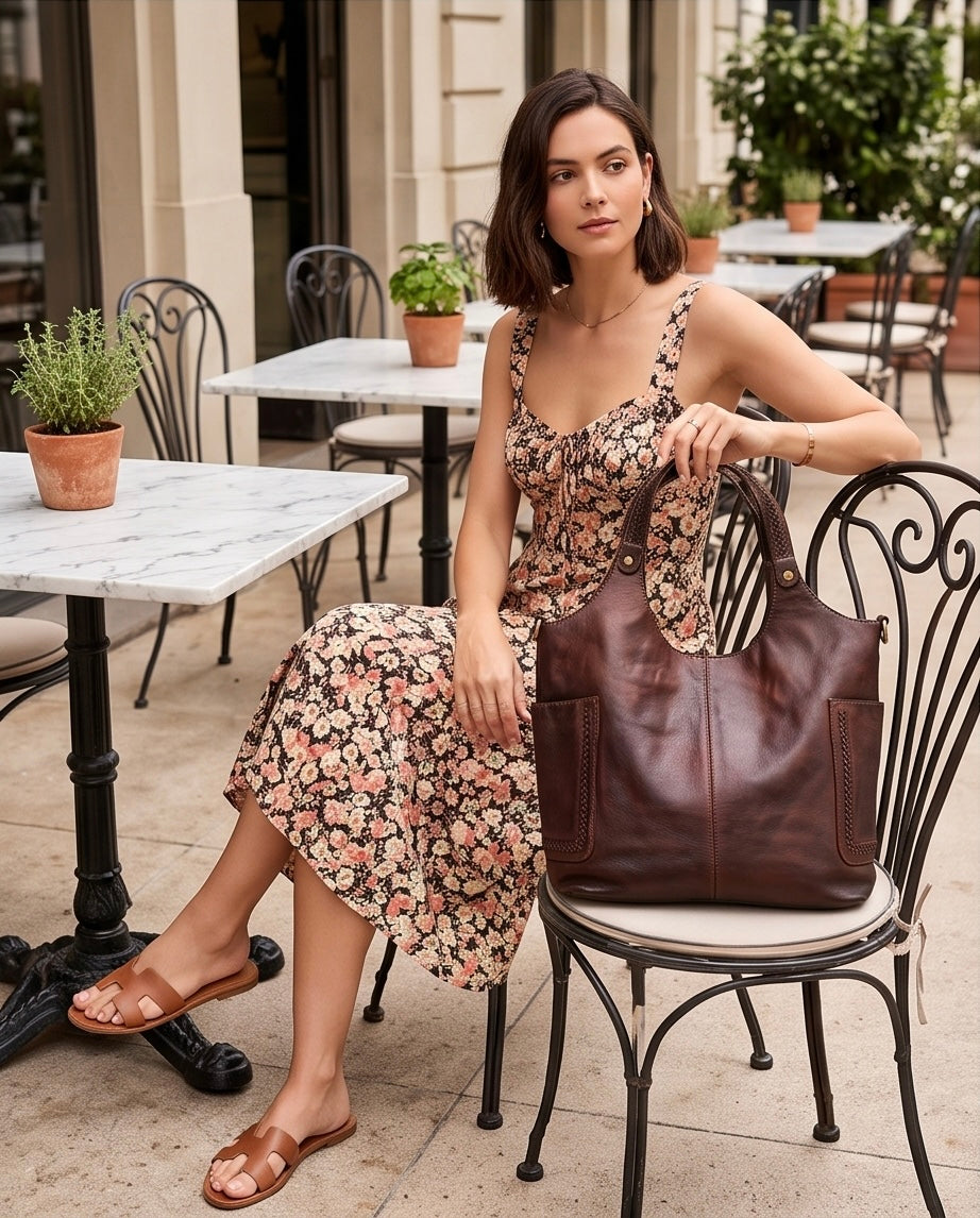 Q-Vita QUQUITO Italian Calfskin Tote Bag