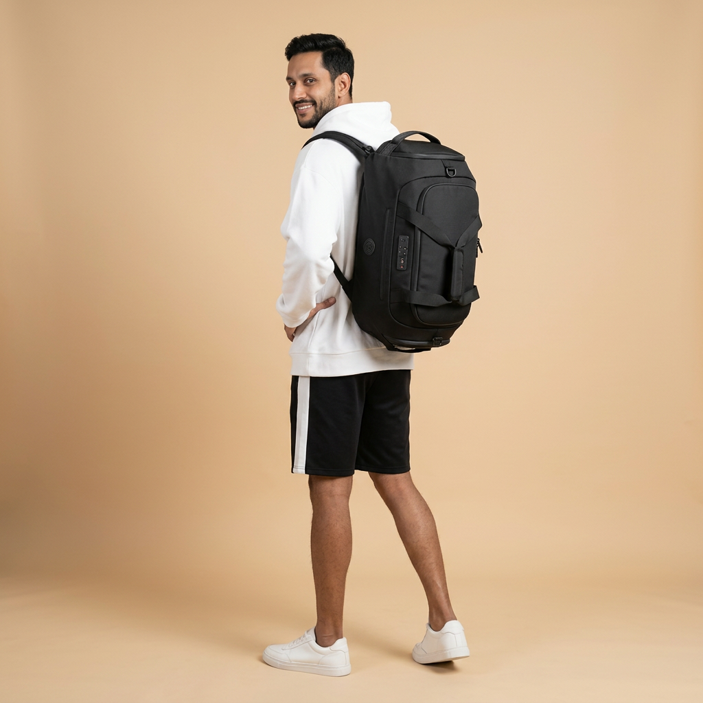 Q-FONDO Anti-Thief Weekender Travel Duffle Bag – Waterproof & Multi-Functional