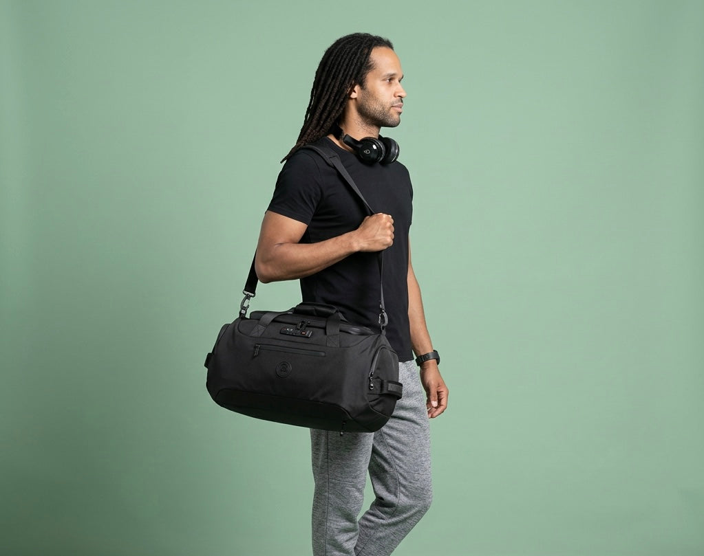 Q-FONDO Anti-Thief Weekender Travel Duffle Bag – Waterproof & Multi-Functional