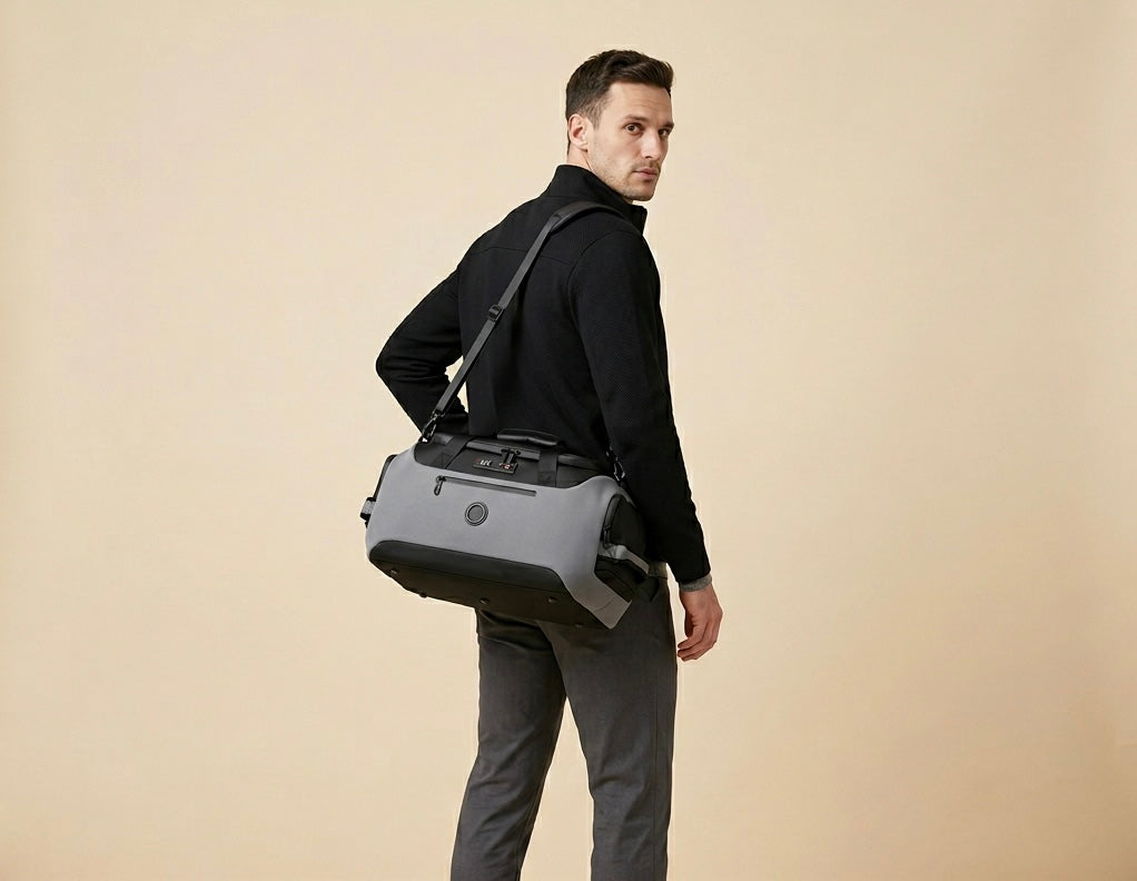 Q-FONDO Anti-Thief Weekender Travel Duffle Bag – Waterproof & Multi-Functional