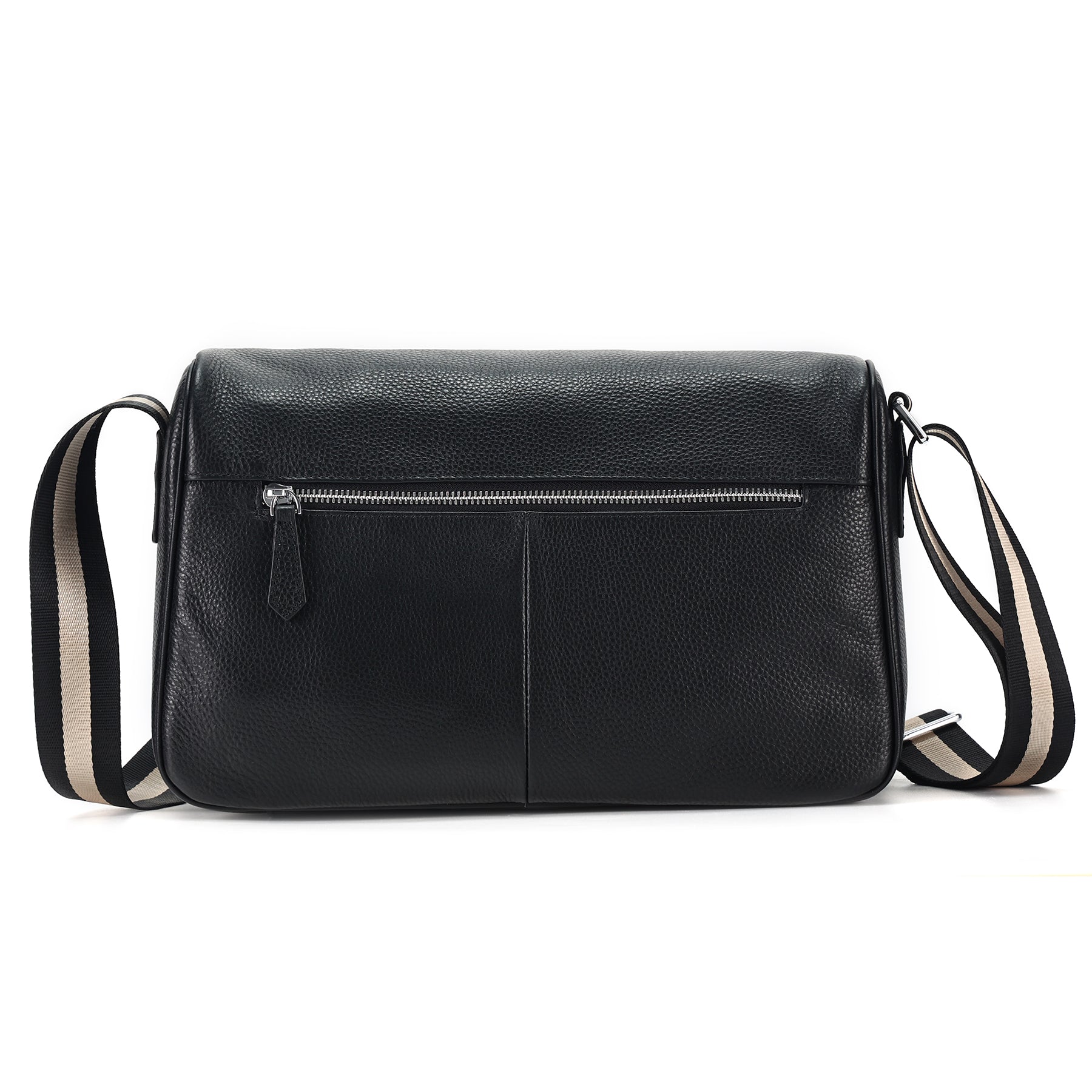 Q-ARIA Vintage Genuine Leather Crossbody Sling Bag – Unisex Messenger Bag
