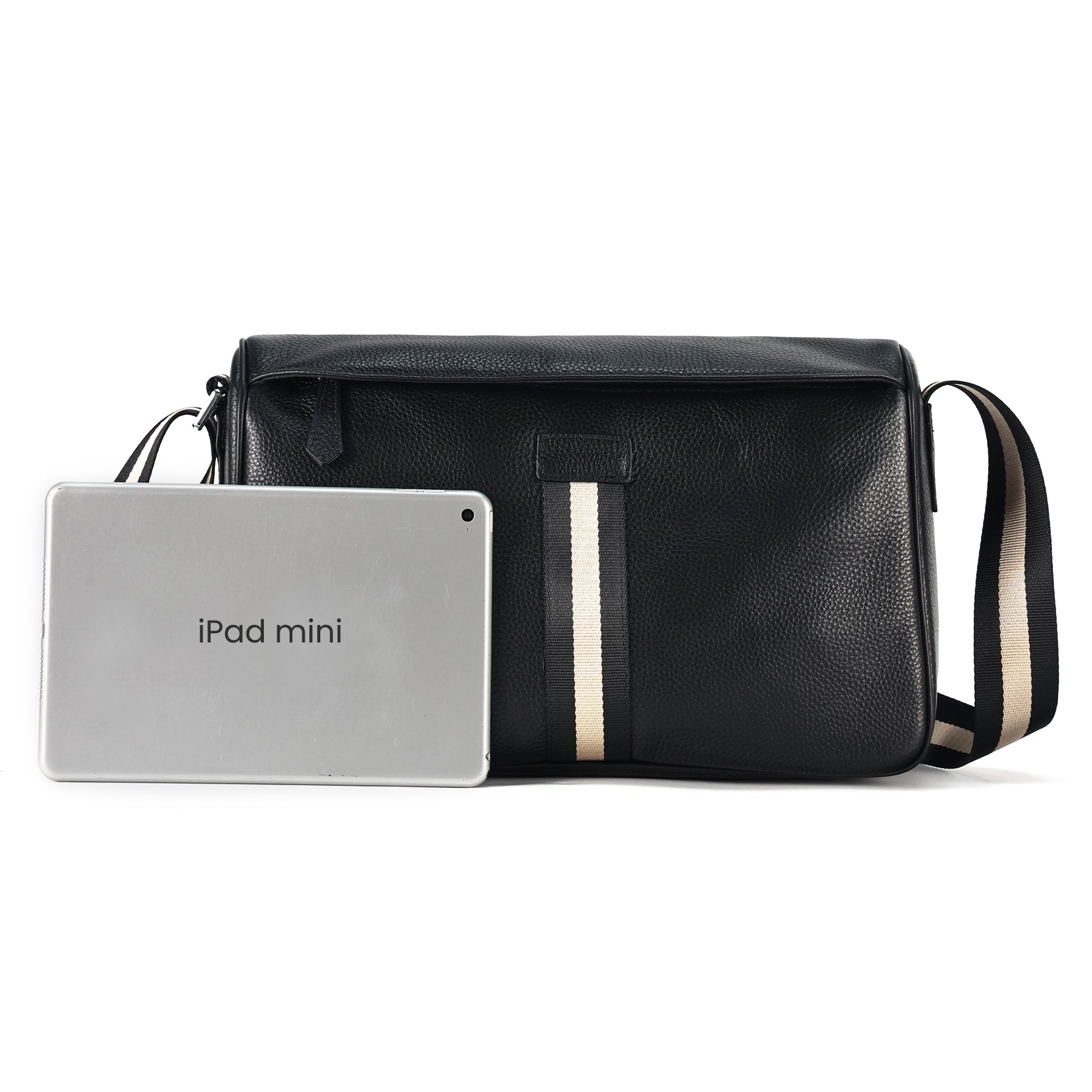 Q-ARIA Vintage Genuine Leather Crossbody Sling Bag – Unisex Messenger Bag