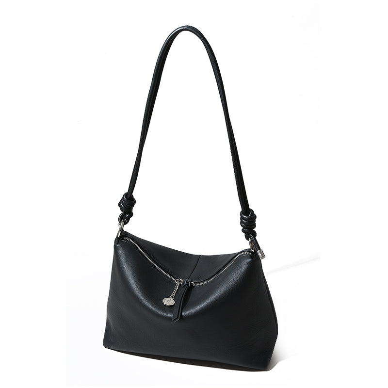 Q-BORSETTA Genuine Leather Handbag for Women – Shoulder, Crossbody & Messenger Bag