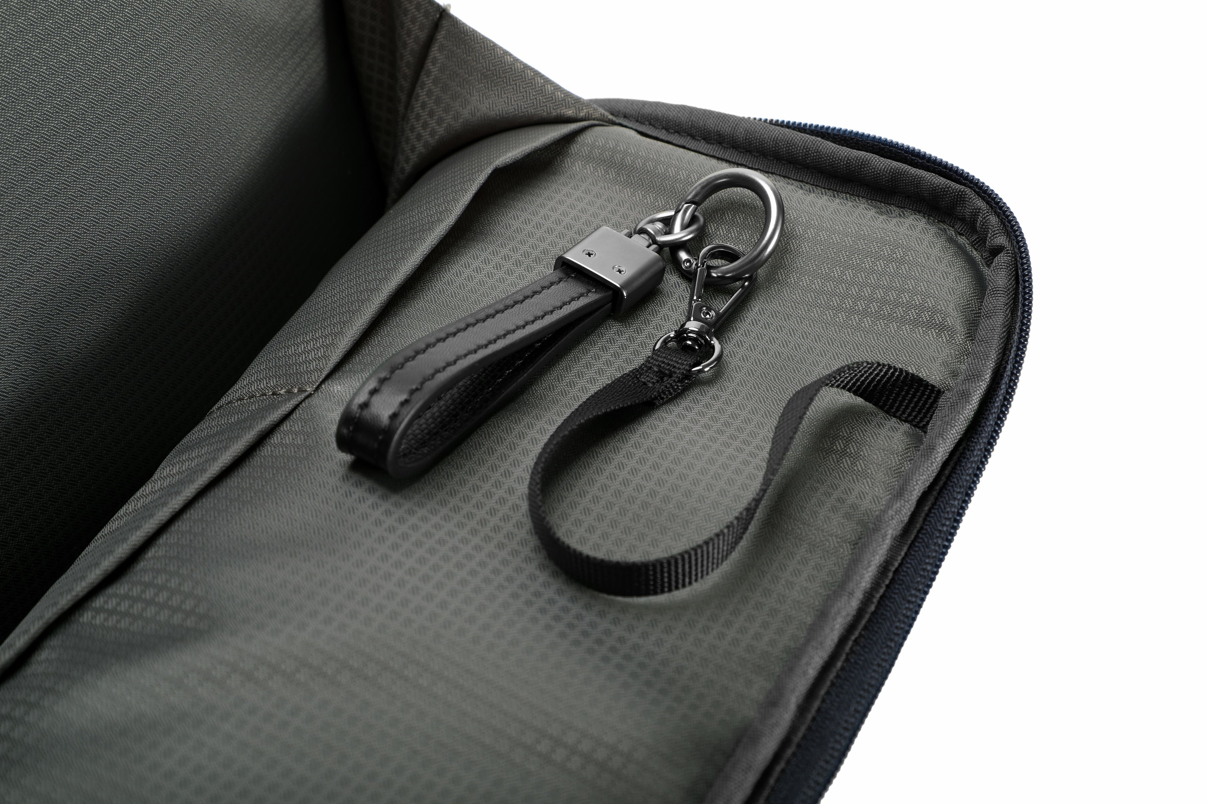 Q-BRIEF Premium 1680D Nylon & Leather Laptop Messenger Briefcase – Waterproof & Large Capacity