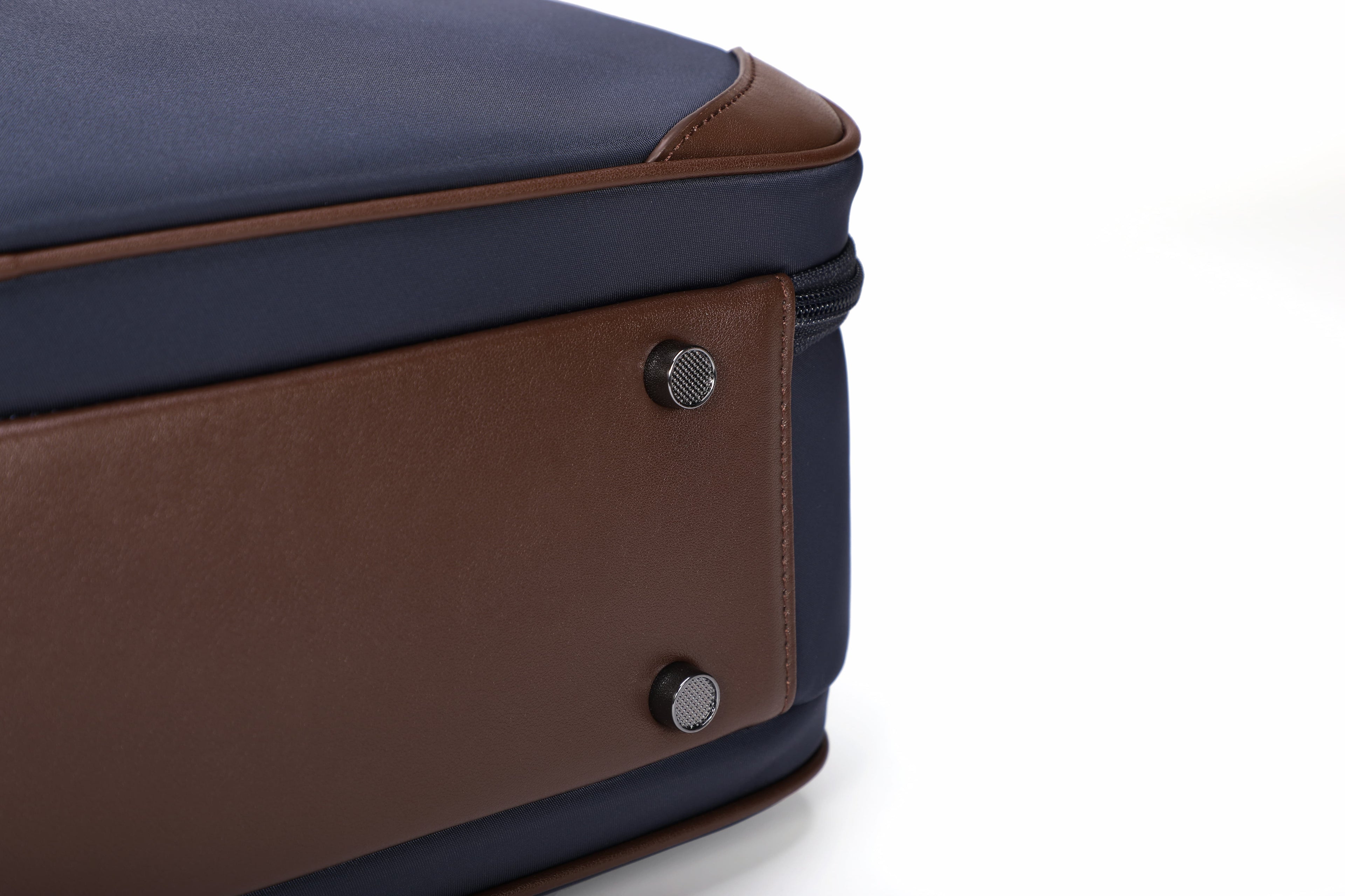 Q-BRIEF Premium 1680D Nylon & Leather Laptop Messenger Briefcase – Waterproof & Large Capacity