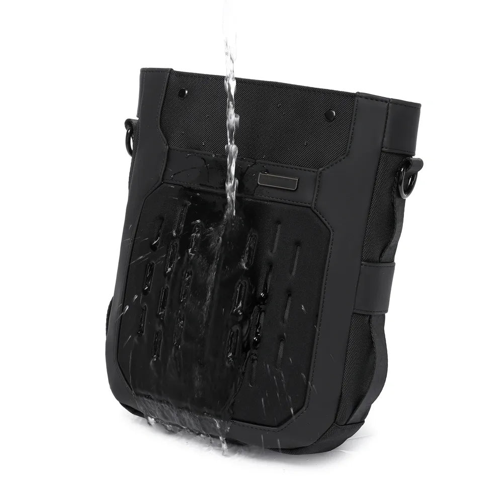 Q-CARRY Outdoor Waterproof Crossbody Shoulder Bag – 1680D Polyester, All-Season, Lightweight