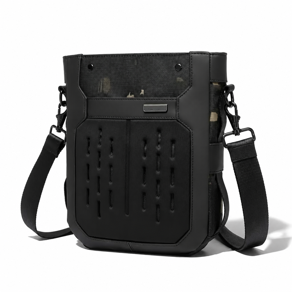 Q-CARRY Outdoor Waterproof Crossbody Shoulder Bag – 1680D Polyester, All-Season, Lightweight