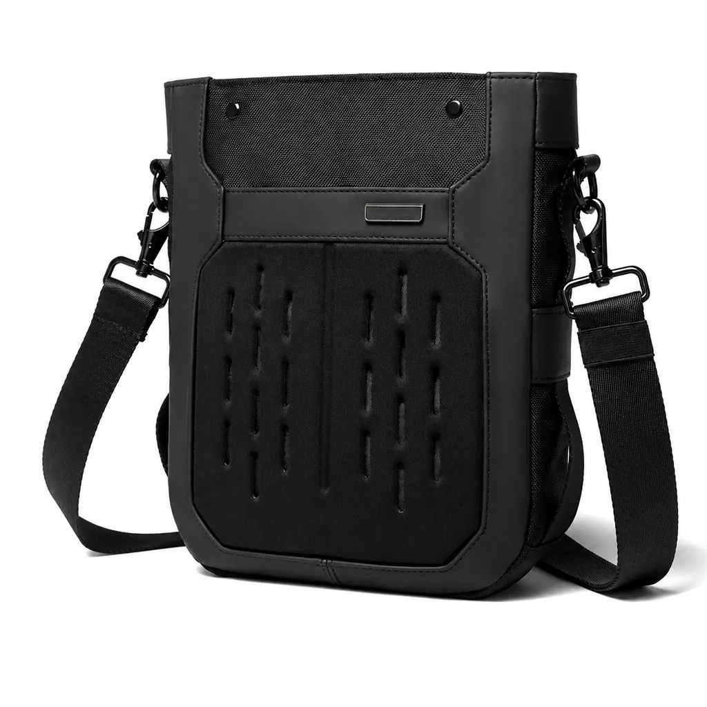 Q-CARRY Outdoor Waterproof Crossbody Shoulder Bag – 1680D Polyester, All-Season, Lightweight