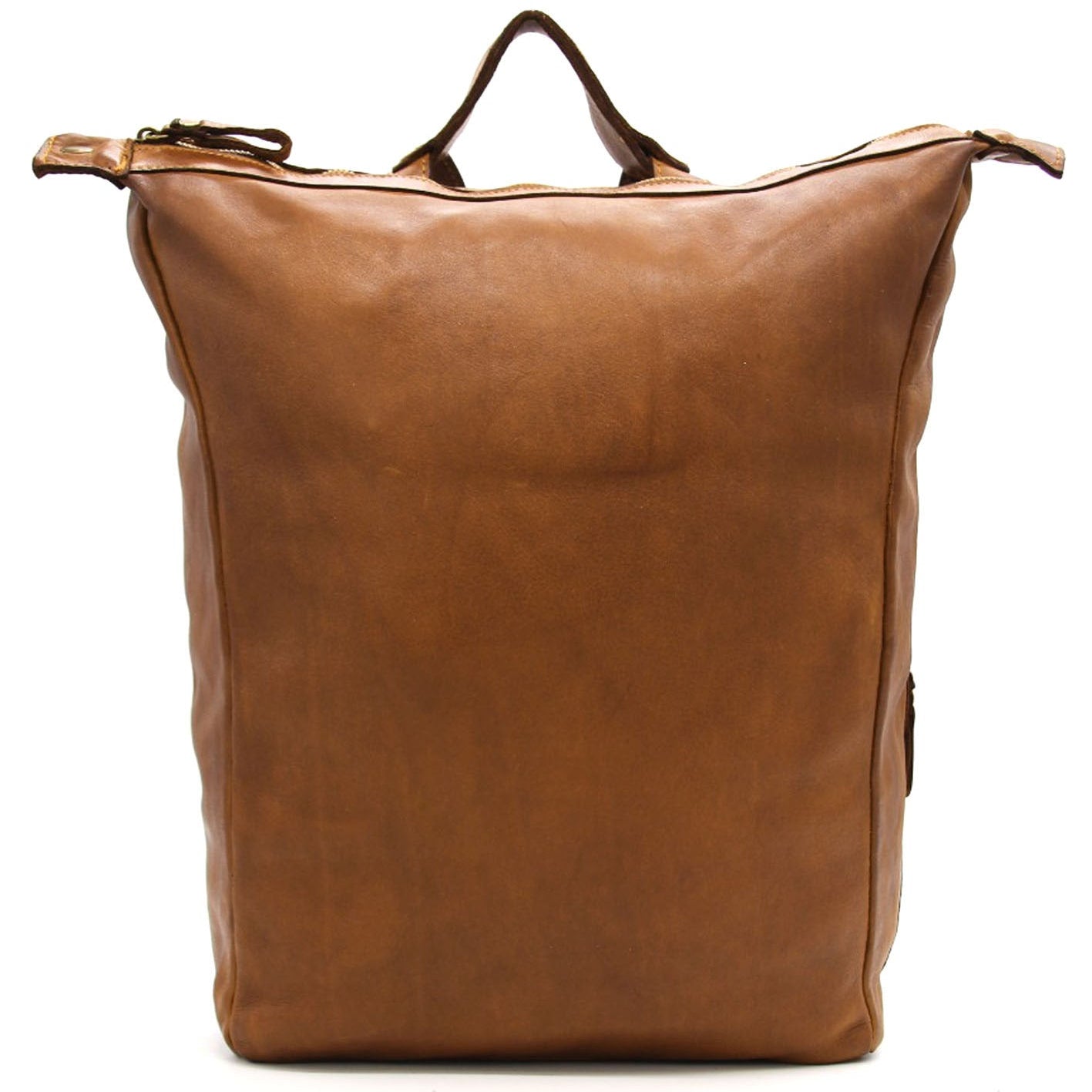 Q-CARGO Expandable Calfskin Leather Backpack – Italian Craft, Timeless Design