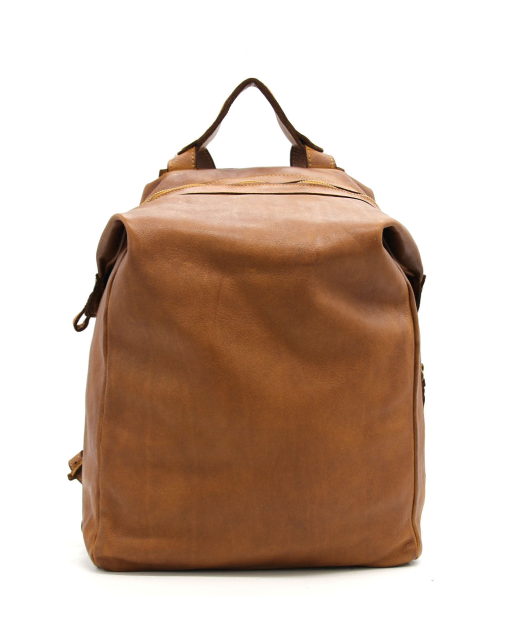 Q-CARGO Expandable Calfskin Leather Backpack – Italian Craft, Timeless Design