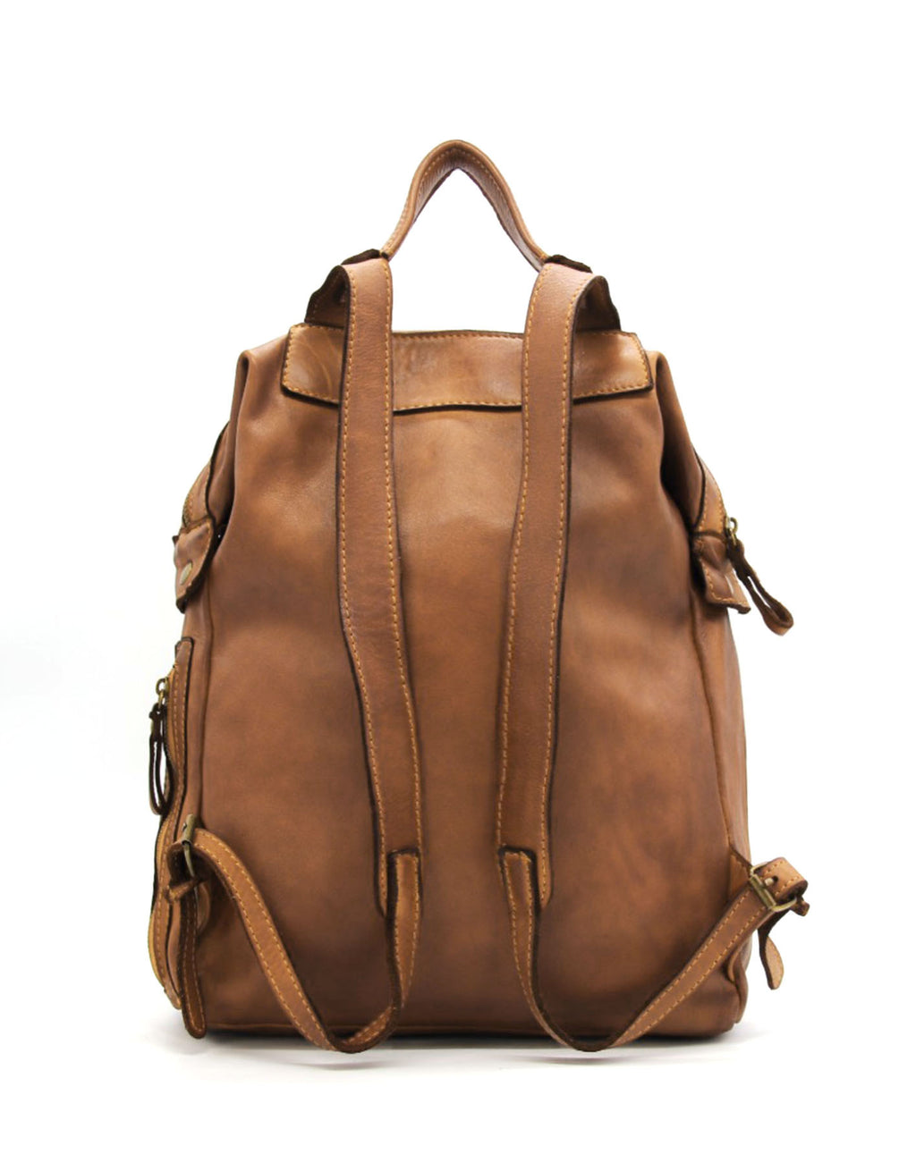 Q-CARGO Expandable Calfskin Leather Backpack – Italian Craft, Timeless Design