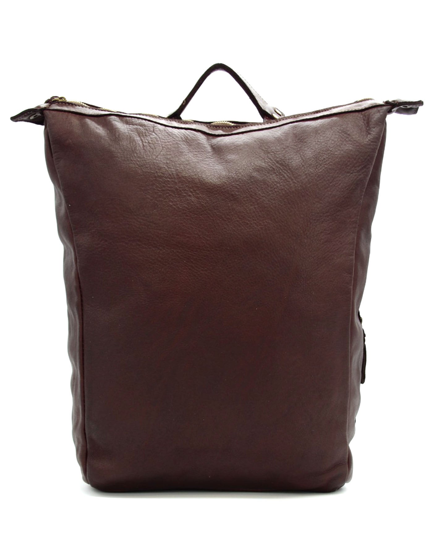 Q-CARGO Expandable Calfskin Leather Backpack – Italian Craft, Timeless Design