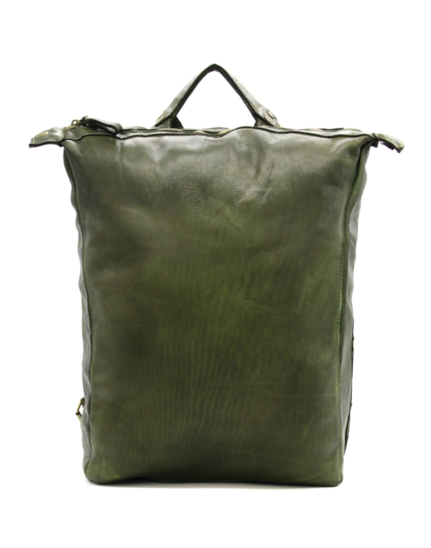 Q-CARGO Expandable Calfskin Leather Backpack – Italian Craft, Timeless Design