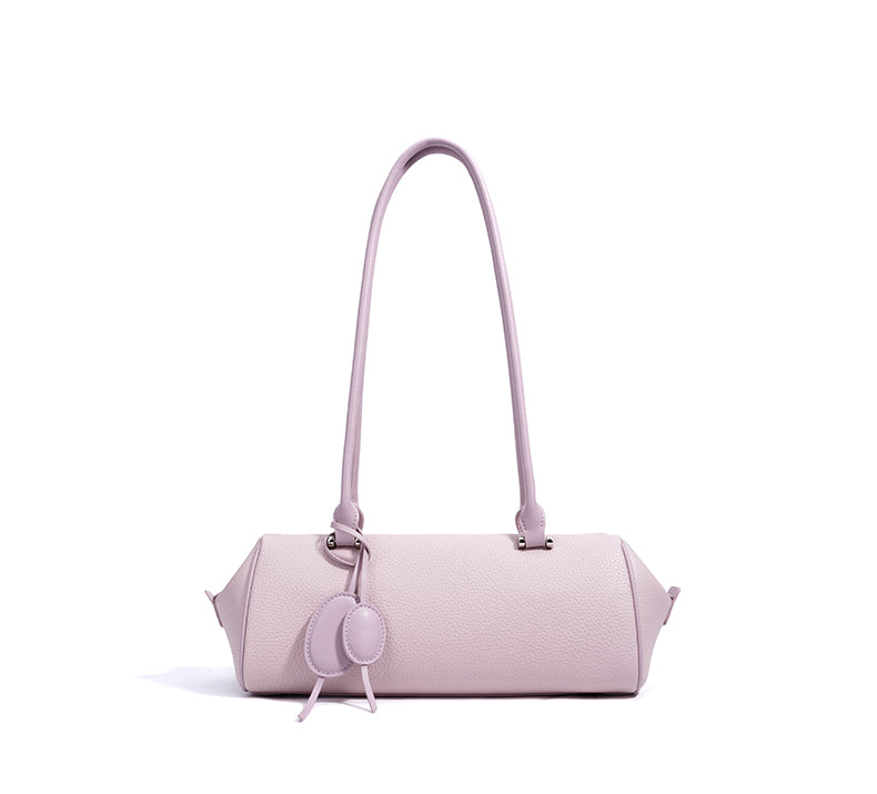 Q-CHIARA Genuine Leather Luxury Handbag for Women – Hand-Braided Handle Shoulder Bag