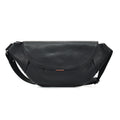 Q-COBRA Genuine Leather Crossbody Sling Bag for Men – Large Capacity Multi-Pocket