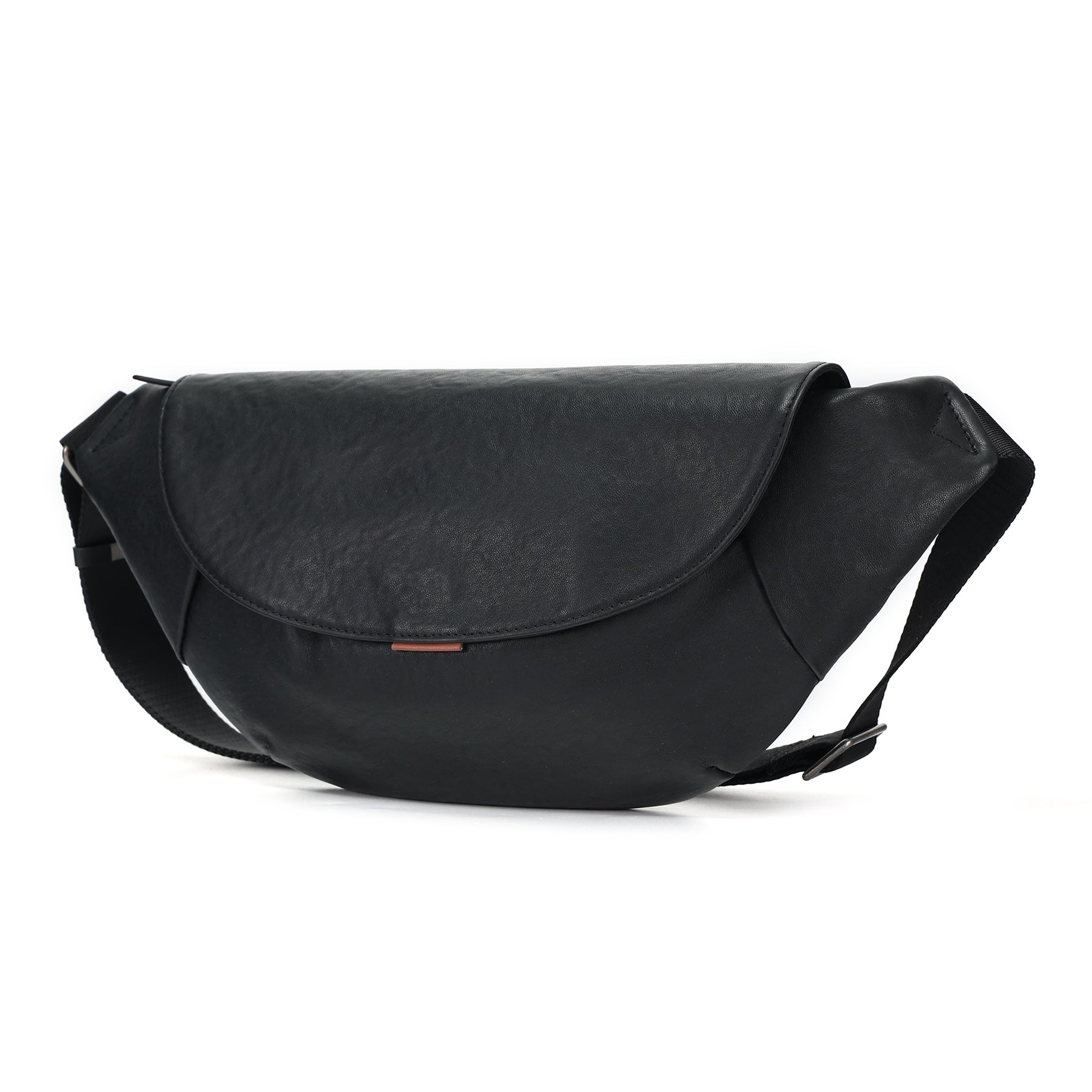 Q-COBRA Genuine Leather Crossbody Sling Bag for Men – Large Capacity Multi-Pocket