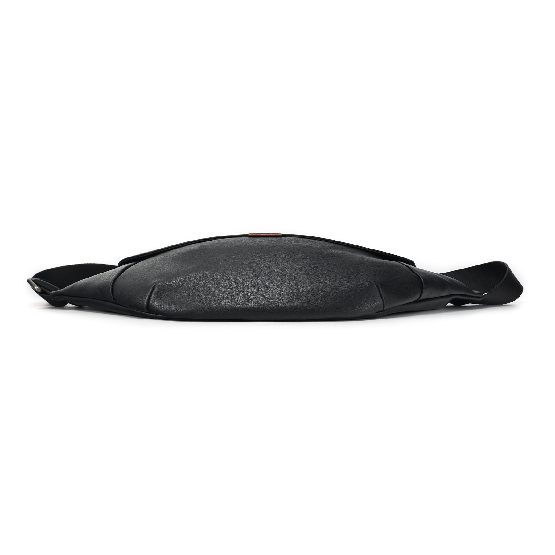 Q-COBRA Genuine Leather Crossbody Sling Bag for Men – Large Capacity Multi-Pocket