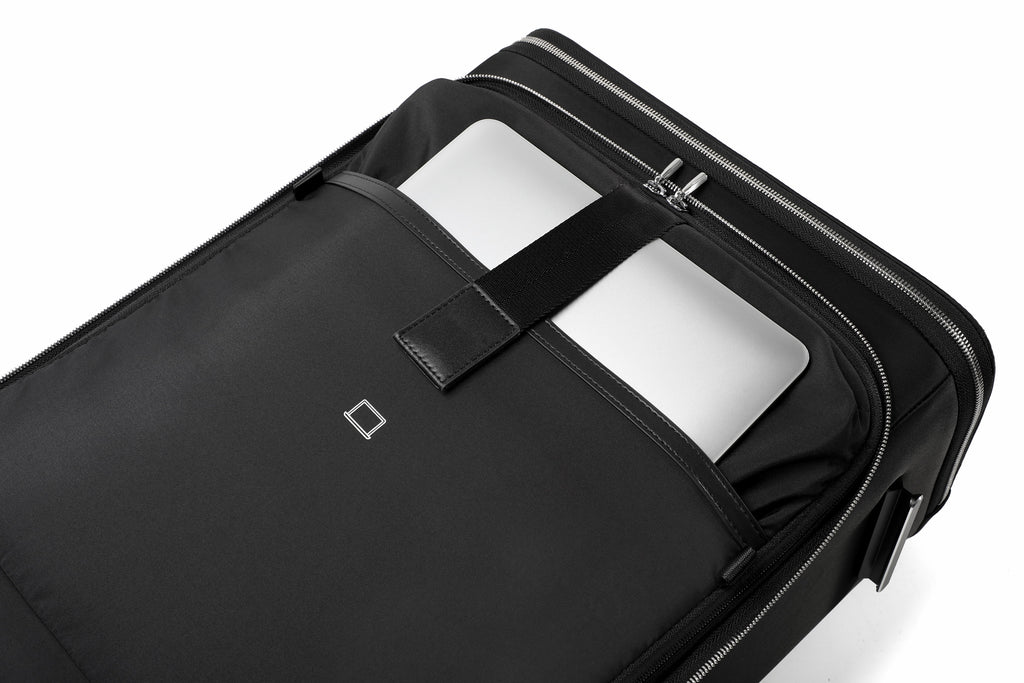 Q-DRIFT Premium Nylon Carry-On Luggage with TSA Lock — 4-Wheel Spinner Suitcase