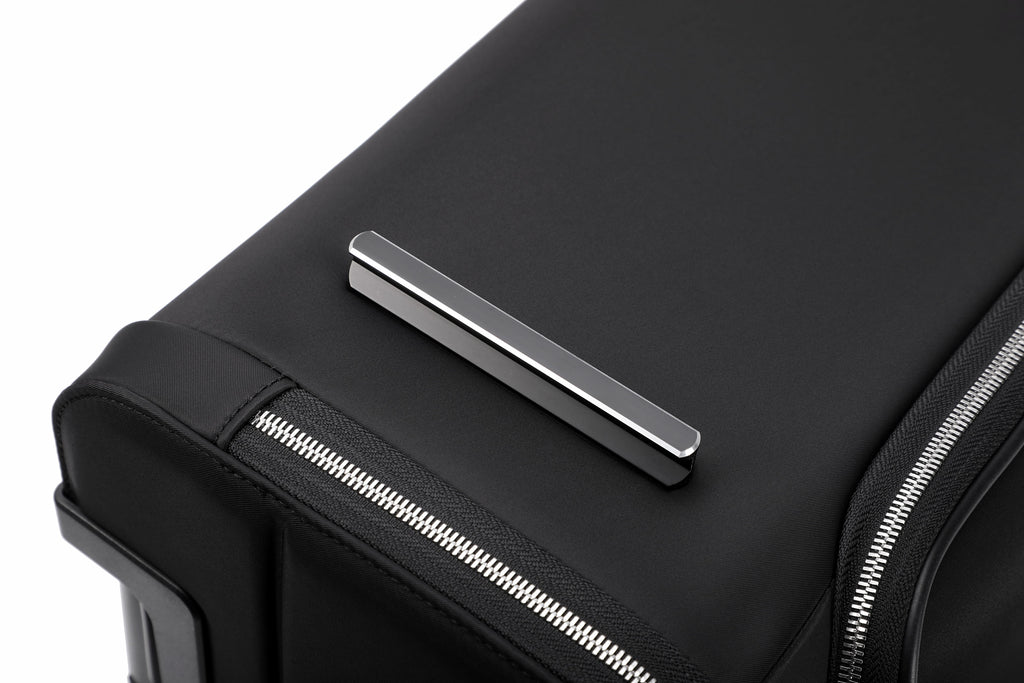 Q-DRIFT Premium Nylon Carry-On Luggage with TSA Lock — 4-Wheel Spinner Suitcase