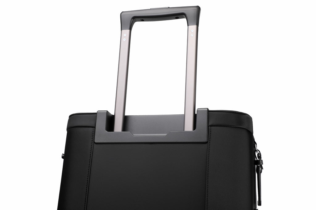 Q-DRIFT Premium Nylon Carry-On Luggage with TSA Lock — 4-Wheel Spinner Suitcase