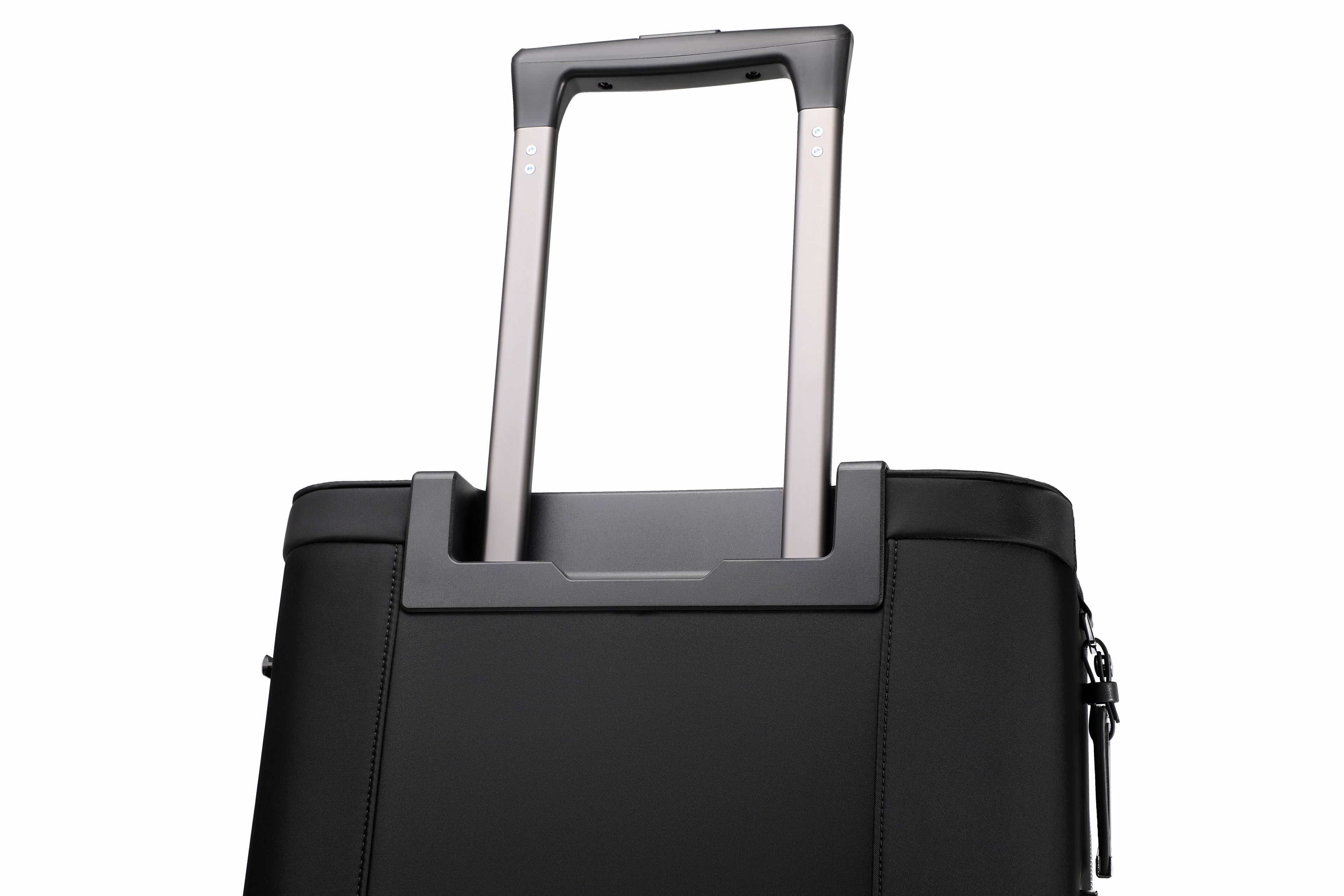 Q-DRIFT Premium Nylon Carry-On Luggage with TSA Lock — 4-Wheel Spinner Suitcase