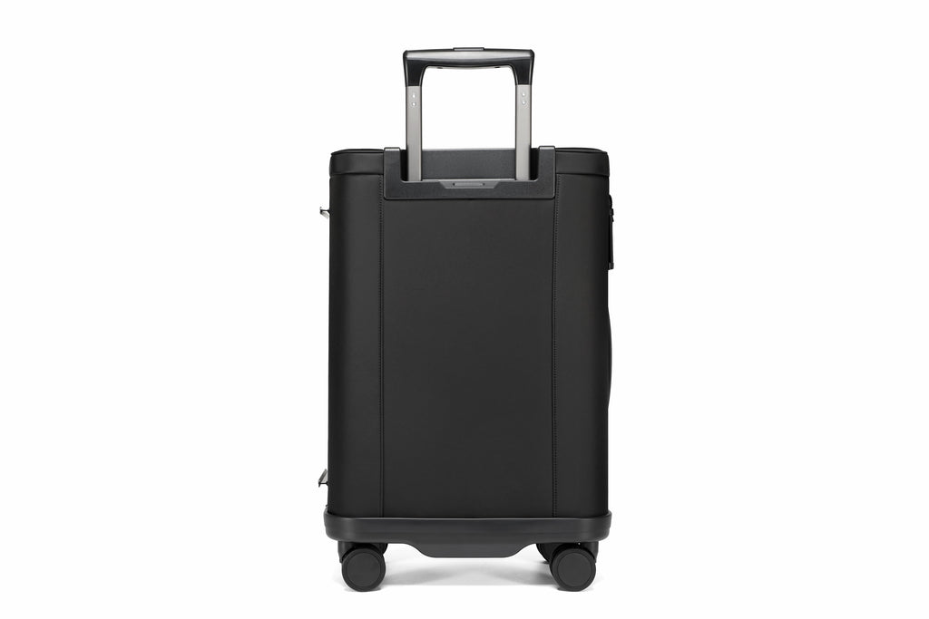 Q-DRIFT Premium Nylon Carry-On Luggage with TSA Lock — 4-Wheel Spinner Suitcase