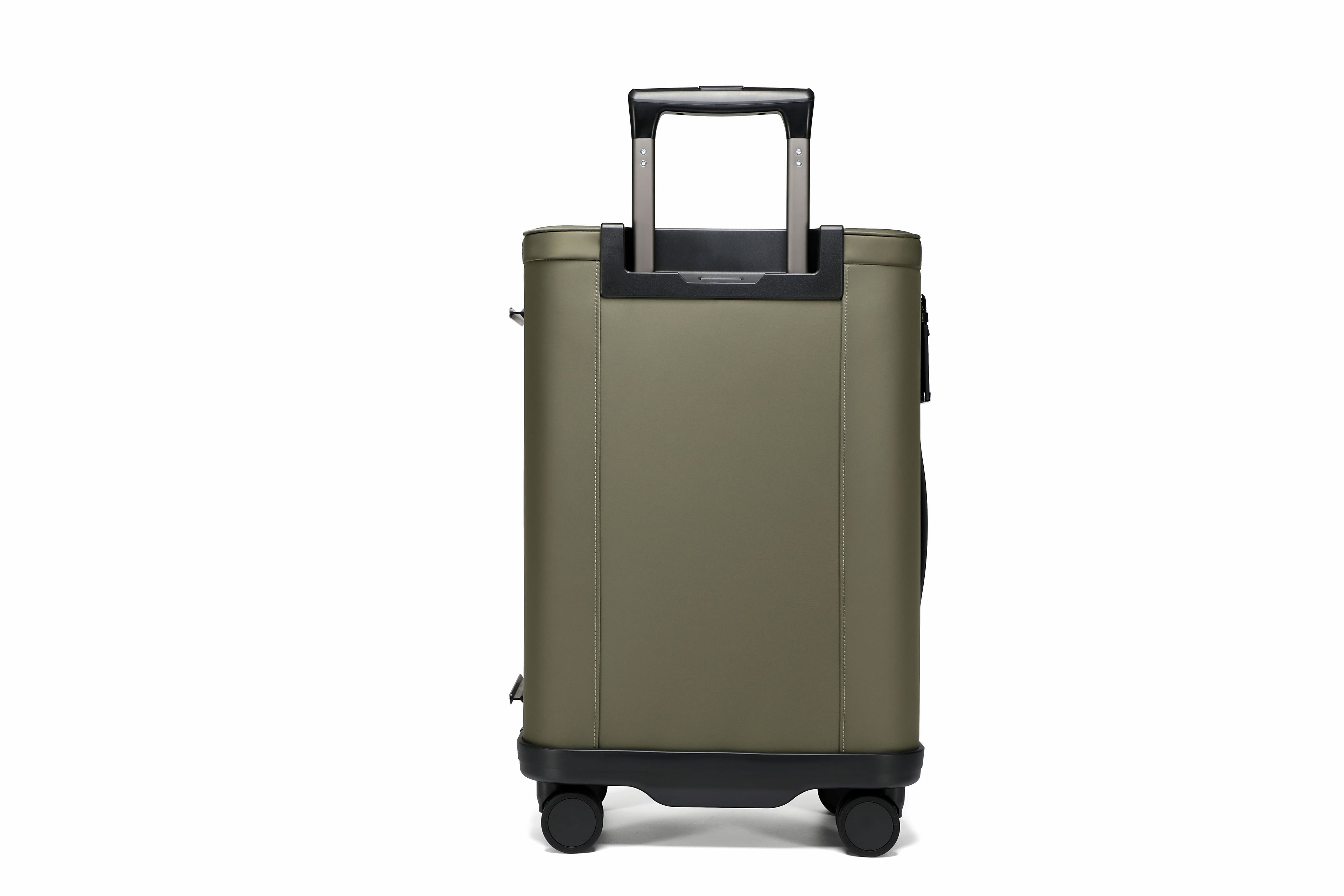 Q-DRIFT Premium Nylon Carry-On Luggage with TSA Lock — 4-Wheel Spinner Suitcase