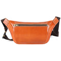 Q-FALCON Genuine Leather Chest Bag – Crossbody Sling & Fanny Pack Waist Bag