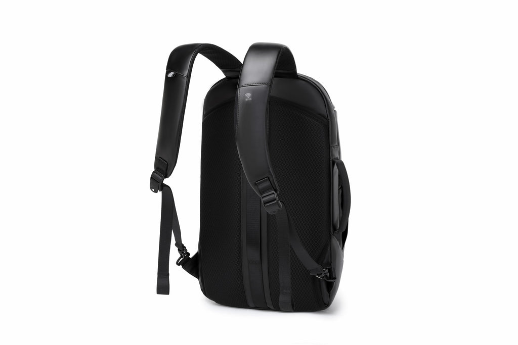 Q-GYM Waterproof PVC Backpack & Travel Duffel Bag – Large Capacity with USB Port & RFID