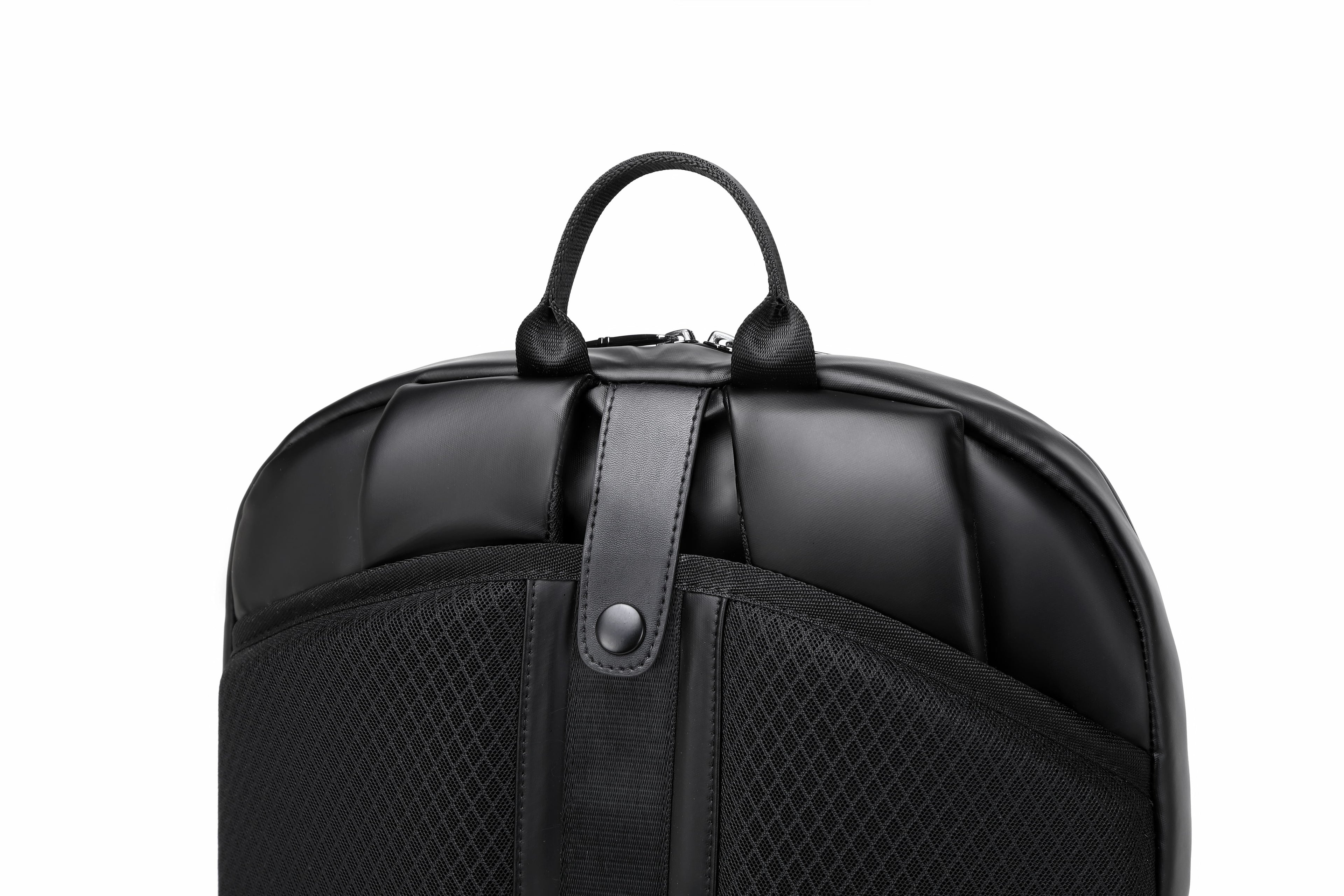 Q-GYM Waterproof PVC Backpack & Travel Duffel Bag – Large Capacity with USB Port & RFID