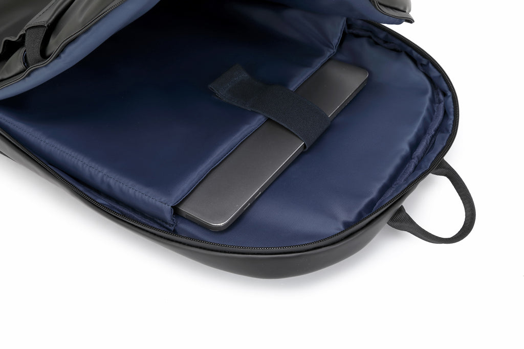 Q-GYM Waterproof PVC Backpack & Travel Duffel Bag – Large Capacity with USB Port & RFID