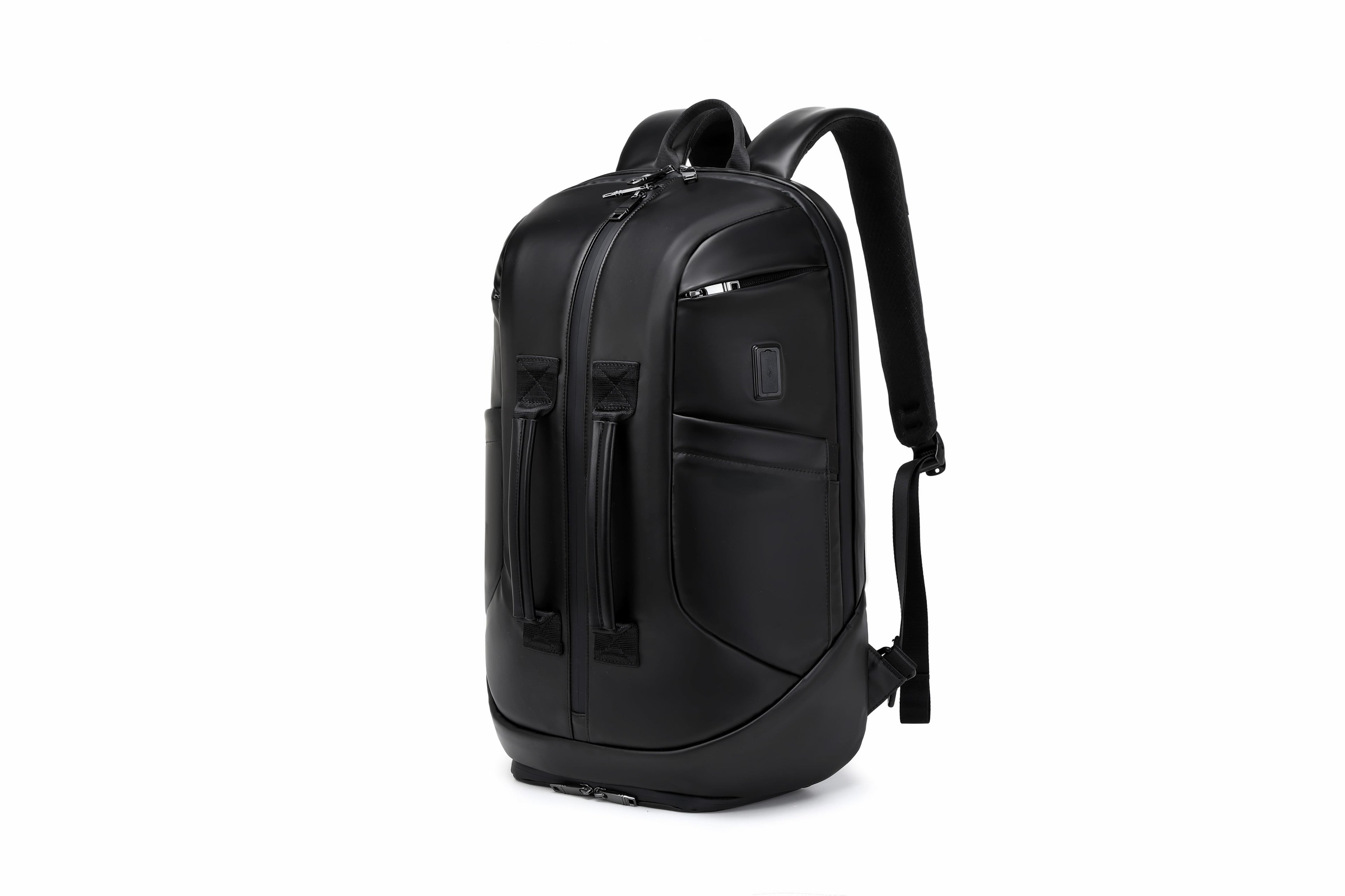 Q-GYM Waterproof PVC Backpack & Travel Duffel Bag – Large Capacity with USB Port & RFID