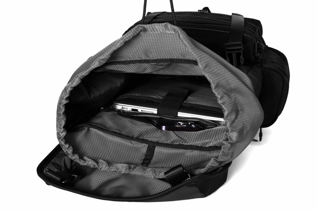 Q-HIKING 1680D Nylon Waterproof Backpack – Large Capacity, 17" Laptop, Hiking & Travel