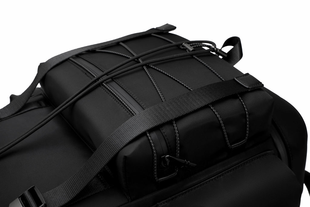 Q-HIKING 1680D Nylon Waterproof Backpack – Large Capacity, 17" Laptop, Hiking & Travel