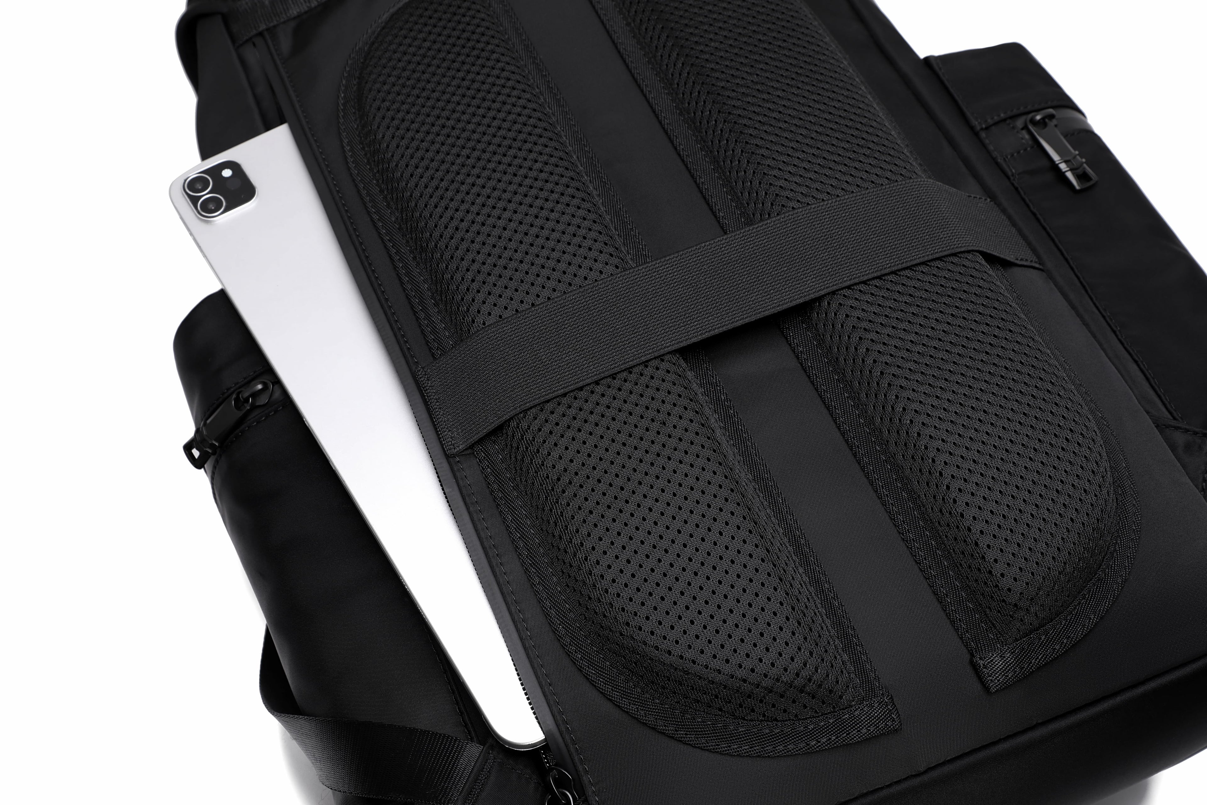 Q-HIKING 1680D Nylon Waterproof Backpack – Large Capacity, 17" Laptop, Hiking & Travel