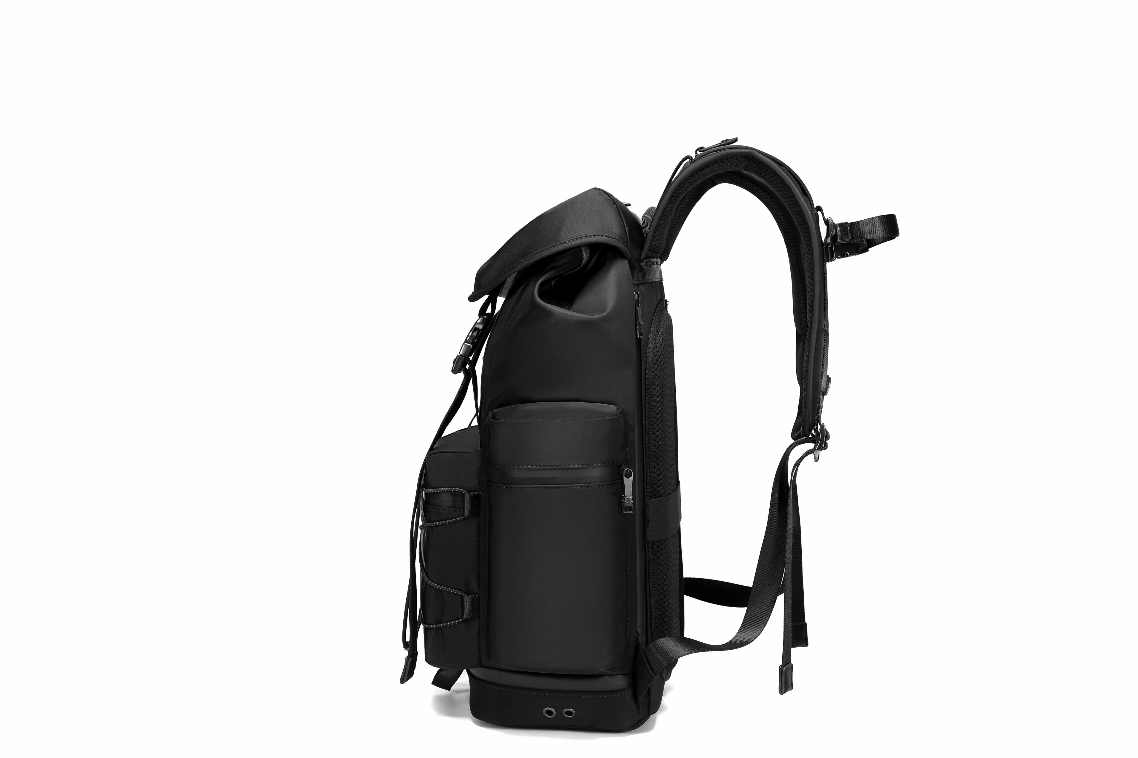 Q-HIKING 1680D Nylon Waterproof Backpack – Large Capacity, 17" Laptop, Hiking & Travel