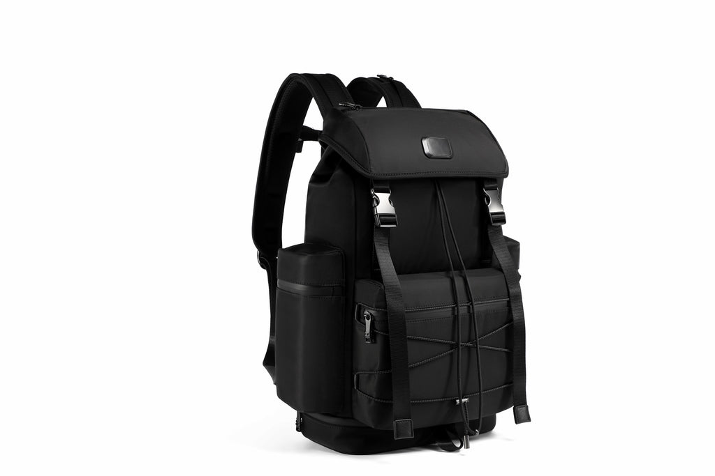 Q-HIKING 1680D Nylon Waterproof Backpack – Large Capacity, 17" Laptop, Hiking & Travel