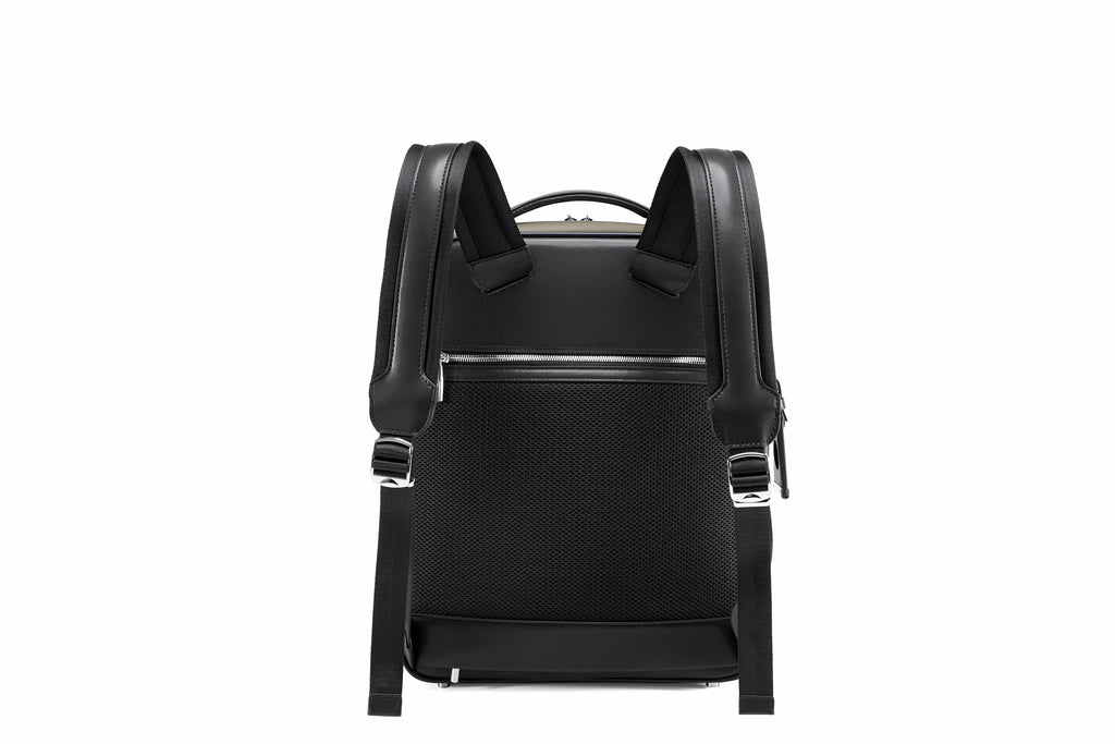 Q-MERIDIAN Premium Nylon Laptop Backpack — Water-Resistant Travel & Business Backpack