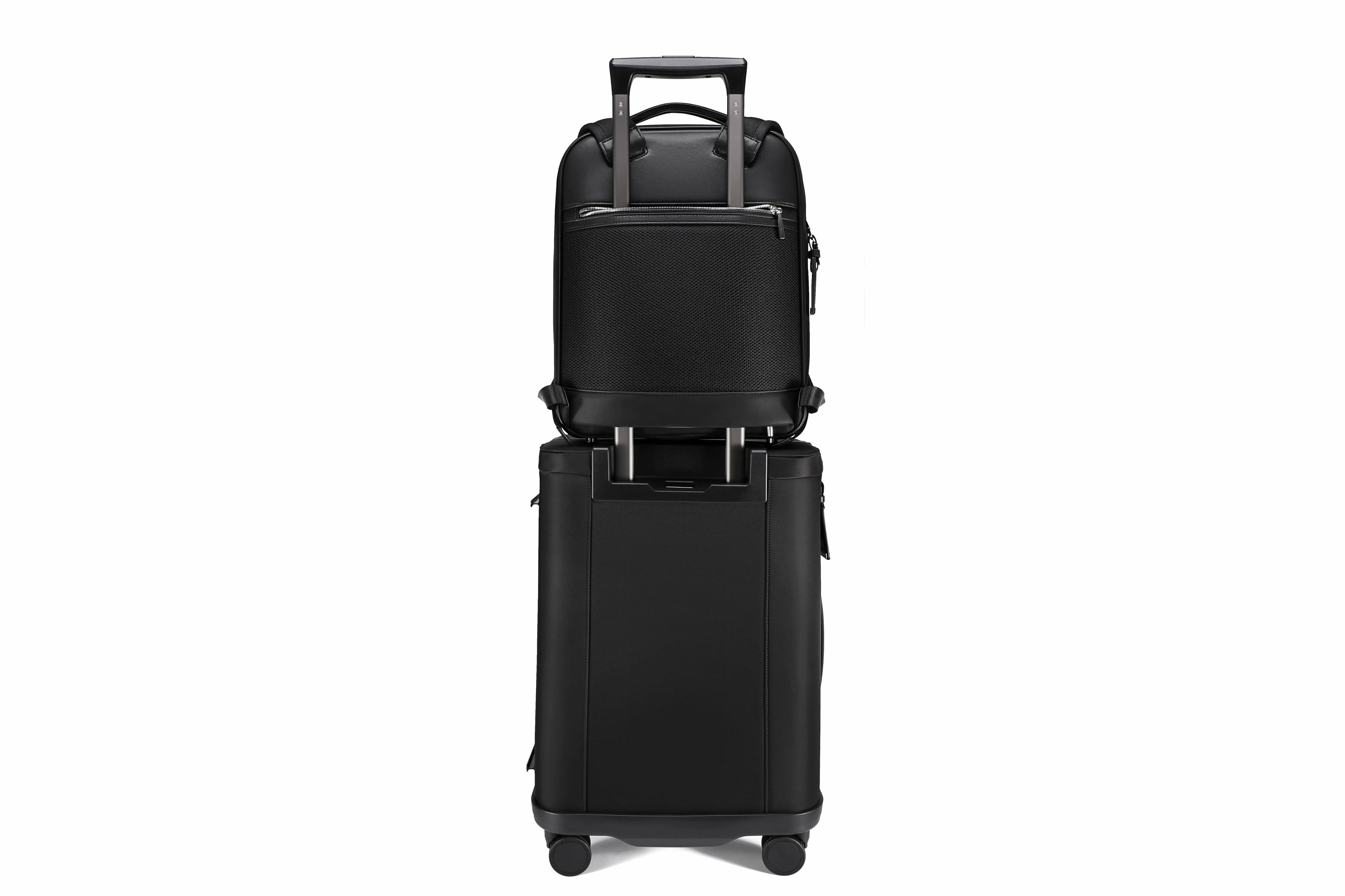 Q-MERIDIAN Premium Nylon Laptop Backpack — Water-Resistant Travel & Business Backpack