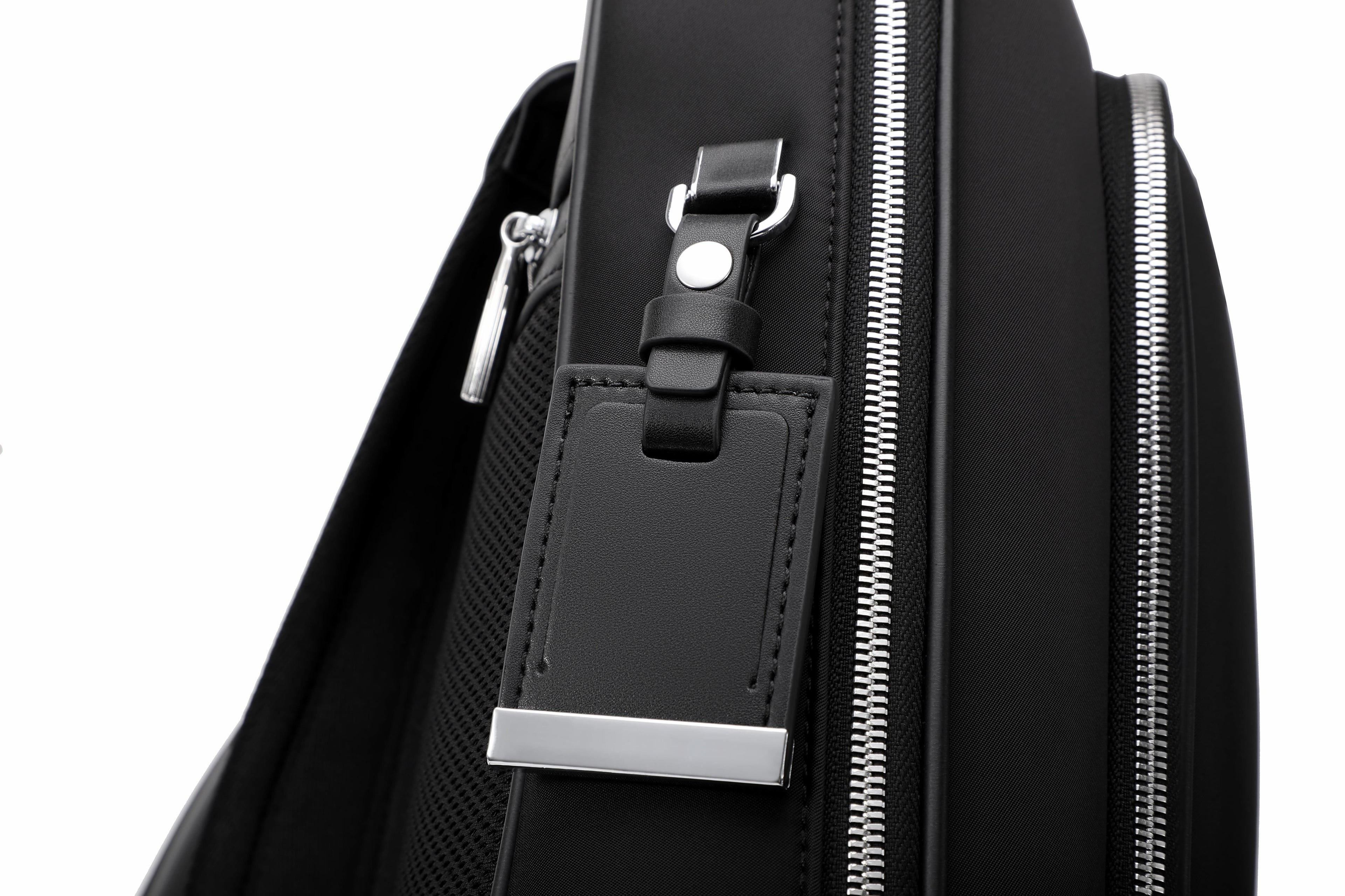 Q-MERIDIAN Premium Nylon Laptop Backpack — Water-Resistant Travel & Business Backpack