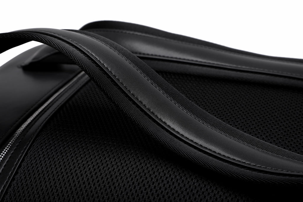 Q-MERIDIAN Premium Nylon Laptop Backpack — Water-Resistant Travel & Business Backpack