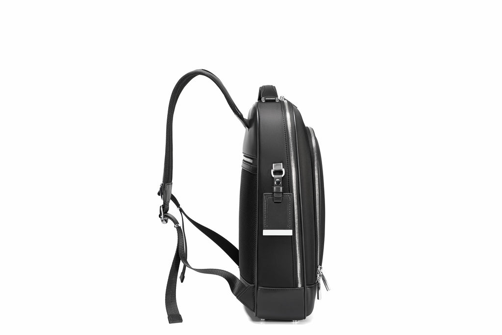 Q-MERIDIAN Premium Nylon Laptop Backpack — Water-Resistant Travel & Business Backpack