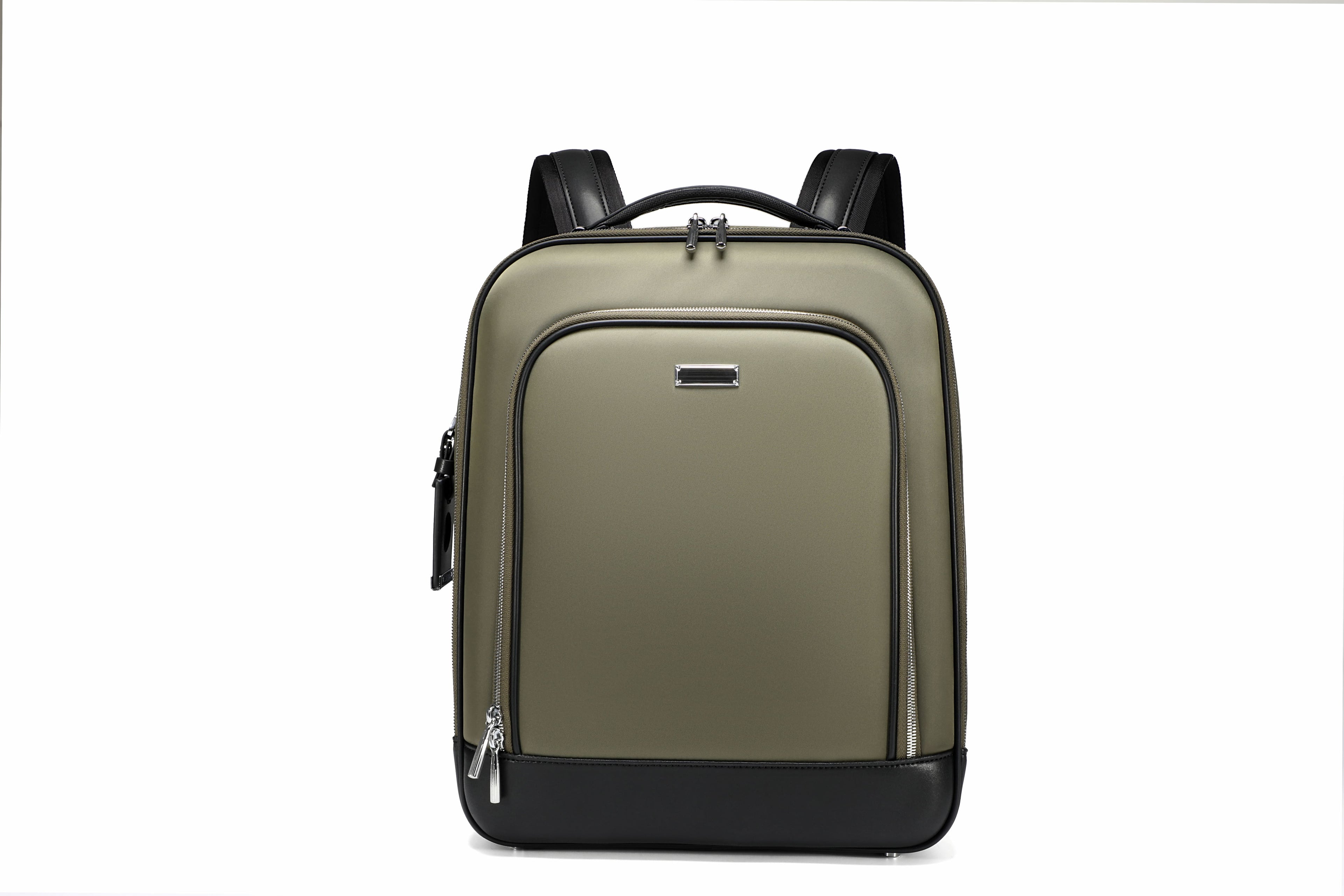 Q-MERIDIAN Premium Nylon Laptop Backpack — Water-Resistant Travel & Business Backpack
