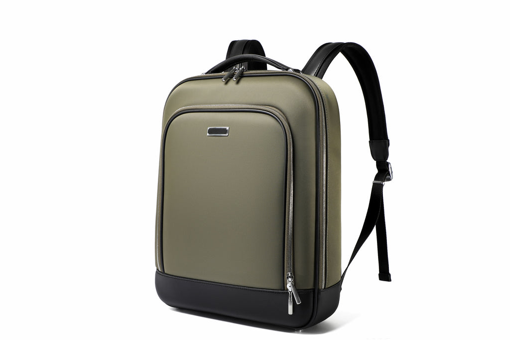Q-MERIDIAN Premium Nylon Laptop Backpack — Water-Resistant Travel & Business Backpack