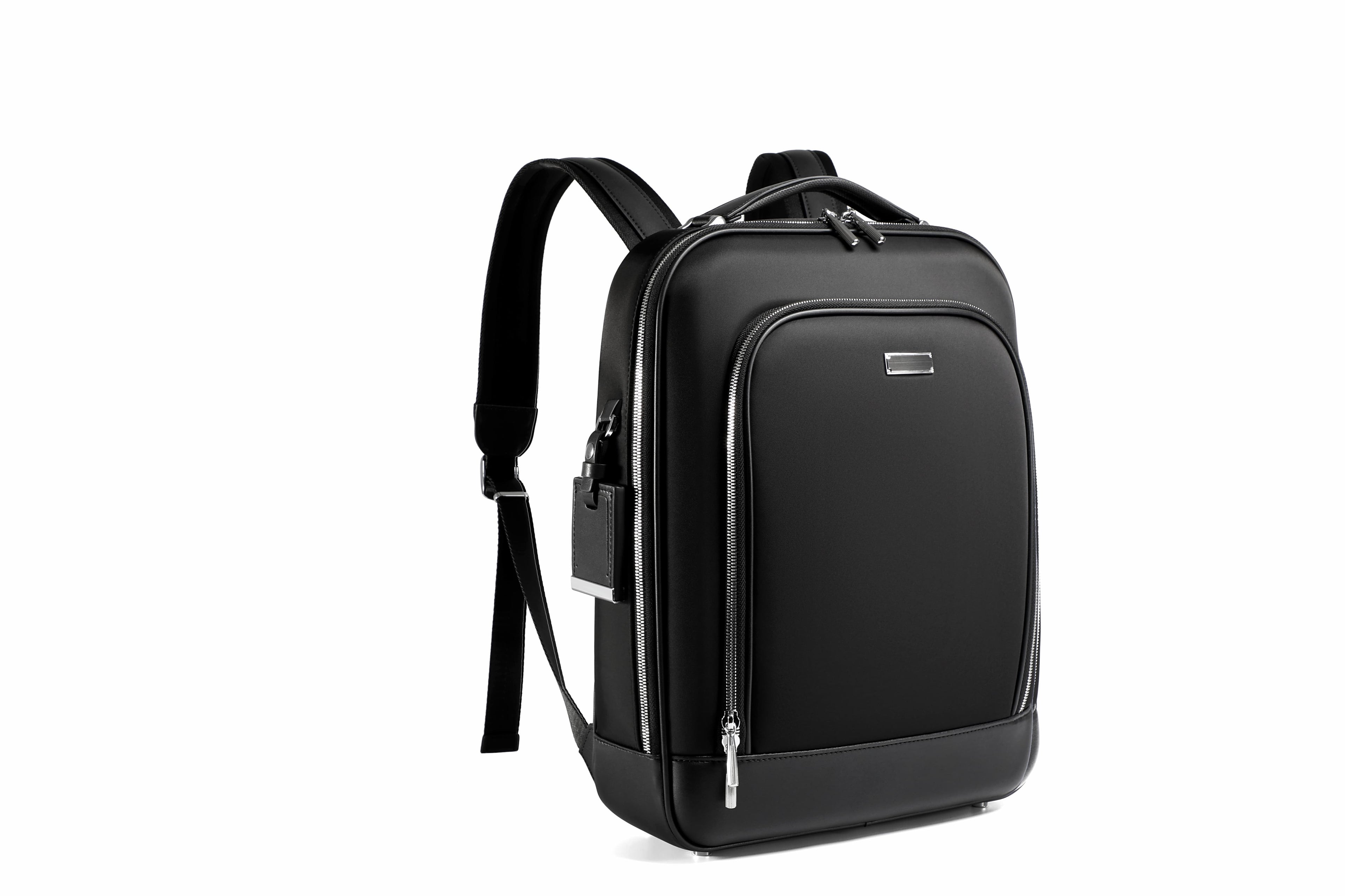 Q-MERIDIAN Premium Nylon Laptop Backpack — Water-Resistant Travel & Business Backpack