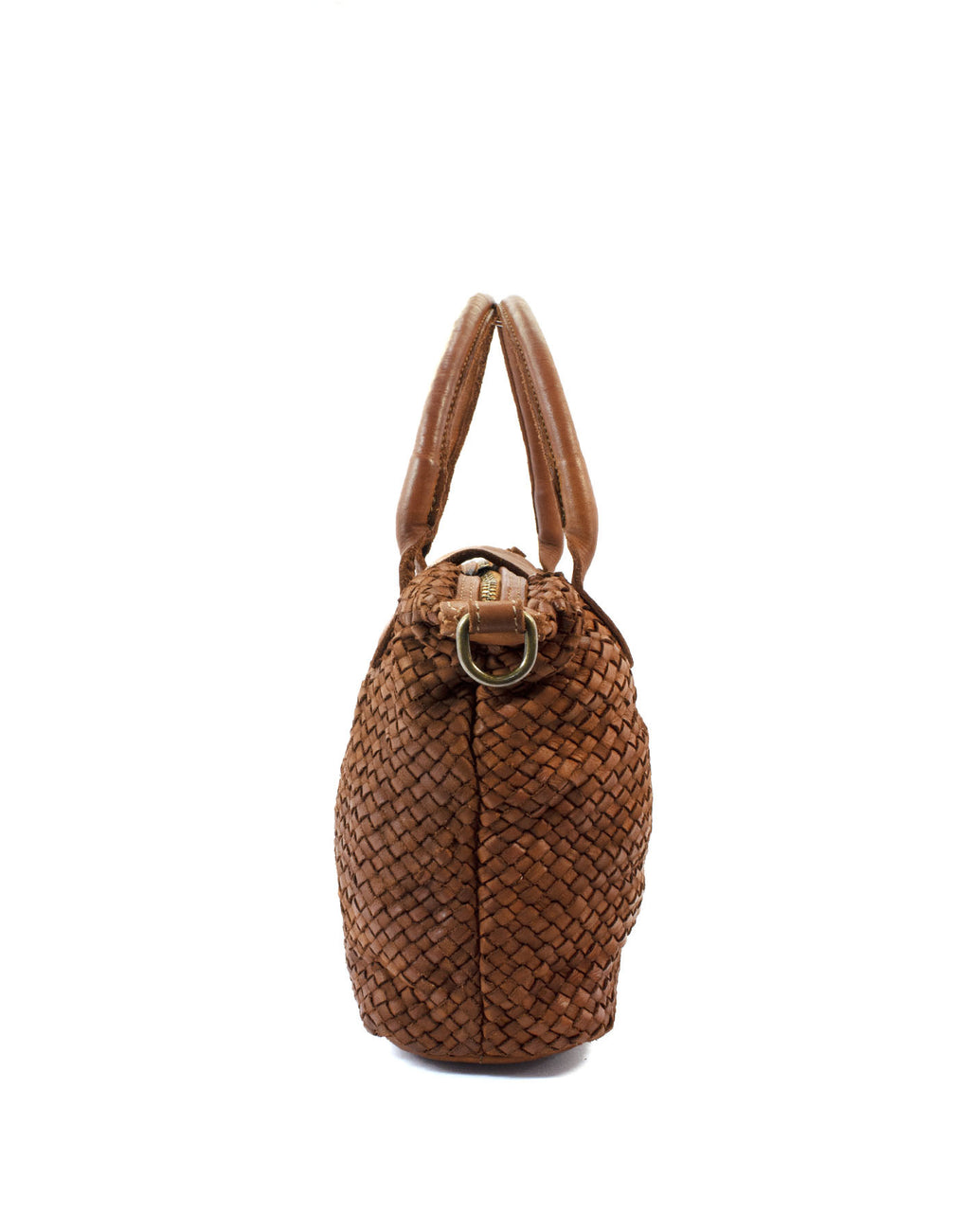 Q-MUSE Vintage Woven Calfskin Bag – Italian Craft & Timeless Elegance