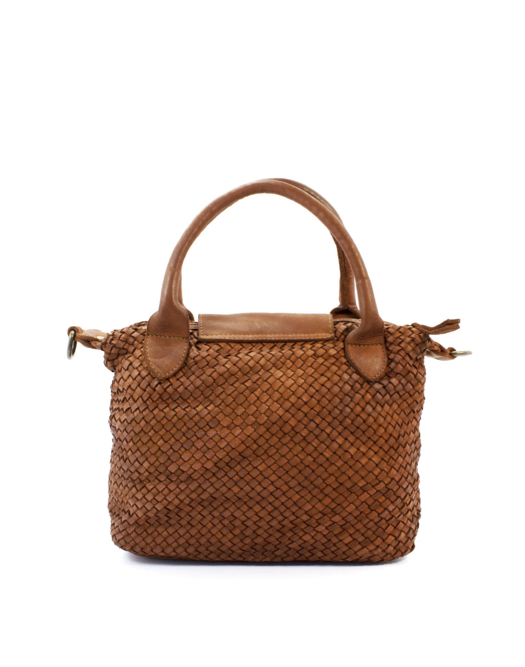 Q-MUSE Vintage Woven Calfskin Bag – Italian Craft & Timeless Elegance